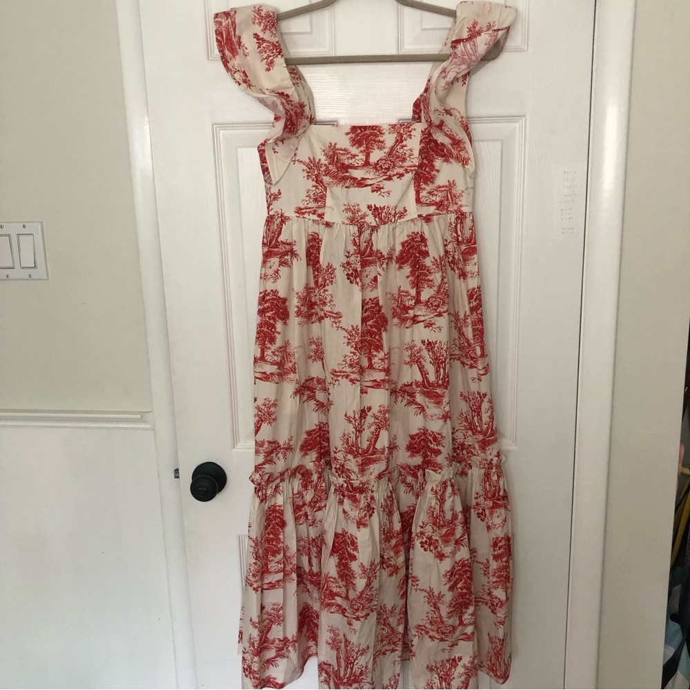 Cara Cara Darby Dress Forest Toile - Picture 4 of 16